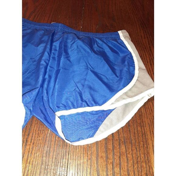 Juniors Medium Soffe Athletic Gym Workout Running Shorts Yellow Blue White - Picture 2 of 4